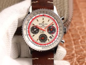 百年靈復刻手錶錶那個廠好 V9廠百年靈航空計時1繫列B01航空特別版手錶￥3980