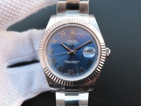 勞力士日誌41藍盤復刻手錶 ew廠勞力士日誌型116334￥3180