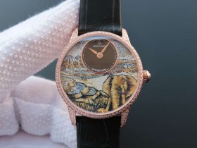 雅克德羅大秒針復刻手錶 TW廠雅克德羅【女神】腕錶 錶裏如一 獨具匠心￥3180