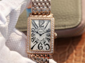 法蘭克穆勒復刻手錶對比 ABF廠法蘭克穆勒LONG ISLAND 952 鋼帶版￥2880