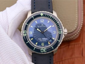 復刻手錶腕錶寶珀五十尋 ZF寶珀五十噚5015D-1140-52B 藍盤￥4580