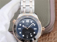 歐米茄海馬復刻手錶哪個廠好 VS歐米茄海馬300米210.20.42.20.01.001￥3980