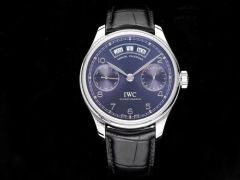 萬國1比1精仿一比一1比1復刻手錶 葡萄牙繫列az IW503502 藍盤 自動機械錶￥3480