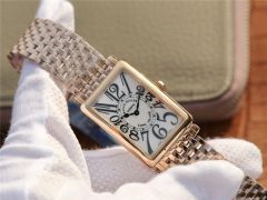 法蘭克穆勒 復刻手錶 ABF廠法蘭克穆勒LONG ISLAND 952 鋼帶版￥2880