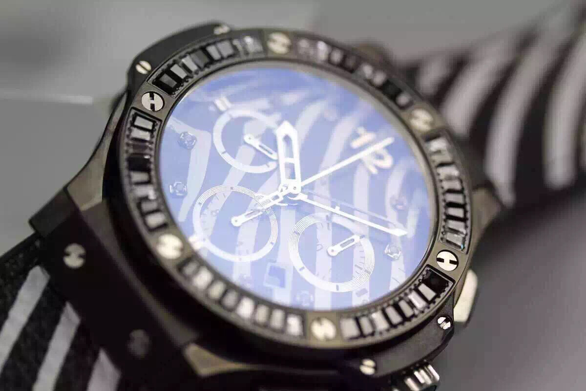 V6廠宇舶Hublot 大爆炸繫列Big Bang 腕錶341.CV.7517.VR.1975 男士自動機械錶￥3880-復刻手錶