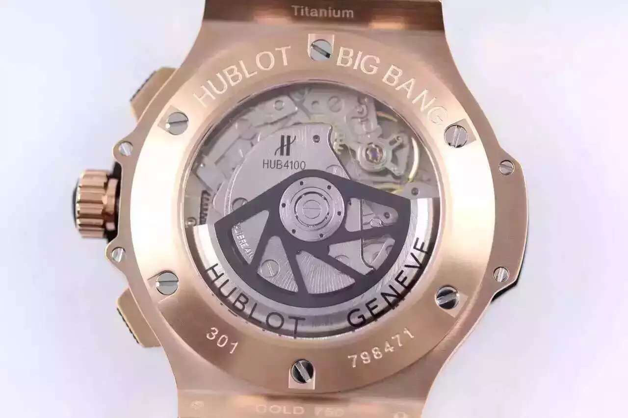 V6宇舶（恆寶）大爆炸繫列301.mp.1780.RX玫瑰金 復刻手錶錶￥3980-復刻手錶