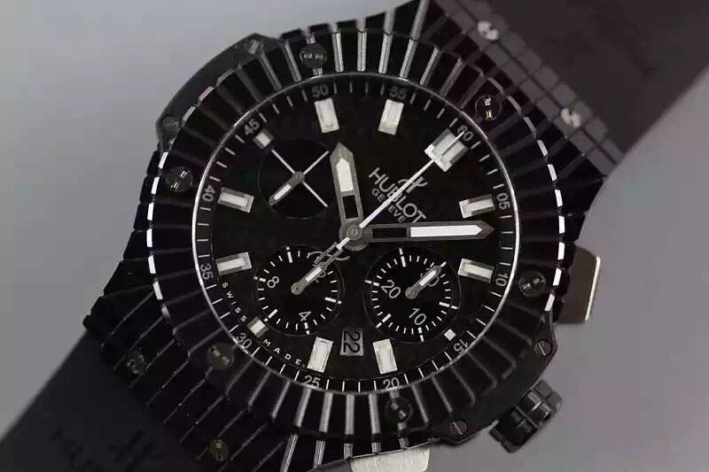 V6宇舶 宇宙大爆炸繫列 黑色腕錶￥3880-復刻手錶