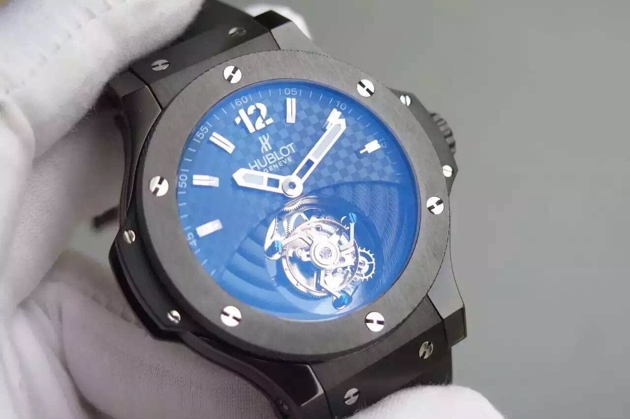 bm廠陀飛輪 宇舶錶原裝手動上鏈機械，透底￥6880-復刻手錶