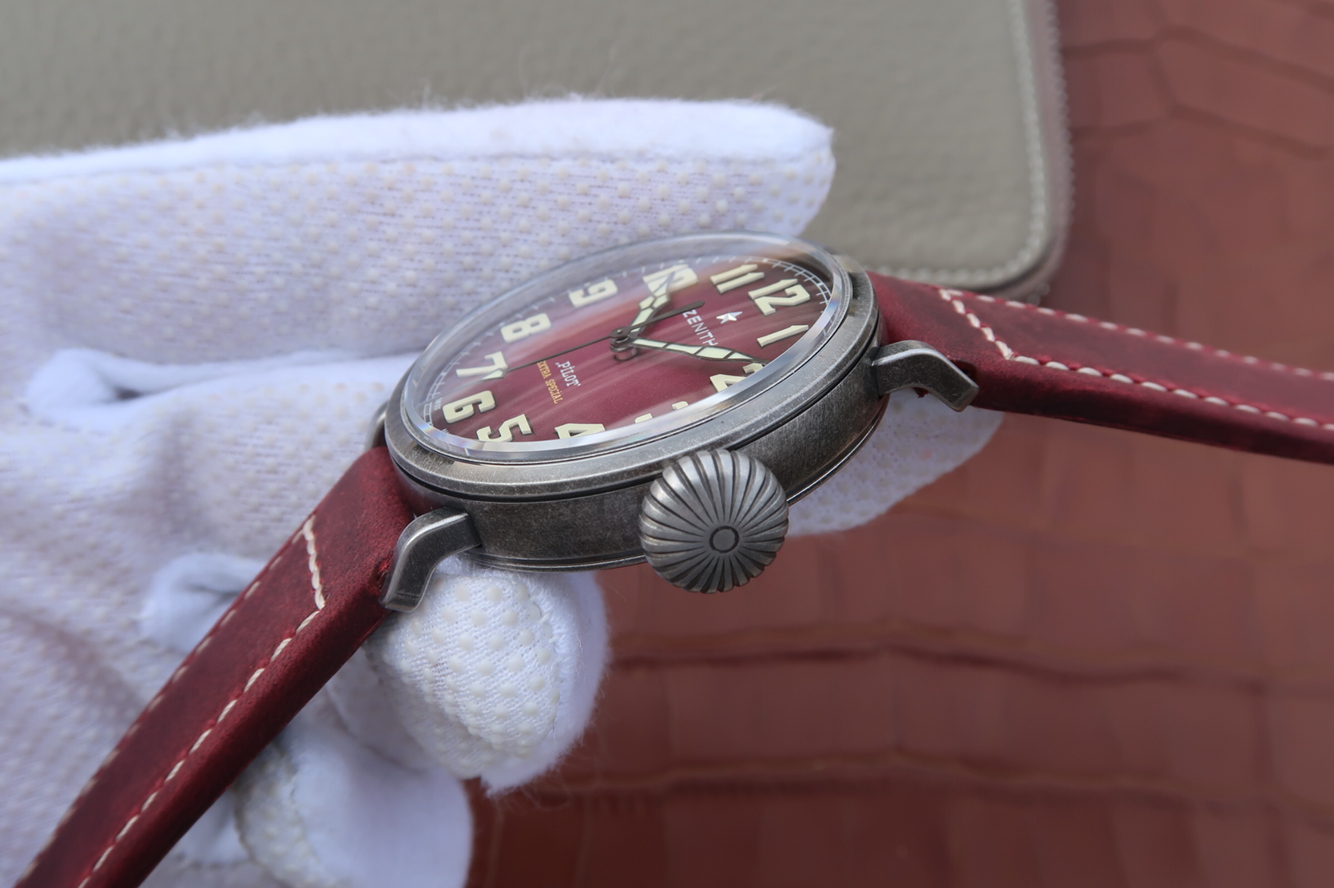 高仿真力時大飛多少錢 XF真力時飛行員繫列11.1941.679/94.C814￥3180-復刻手錶