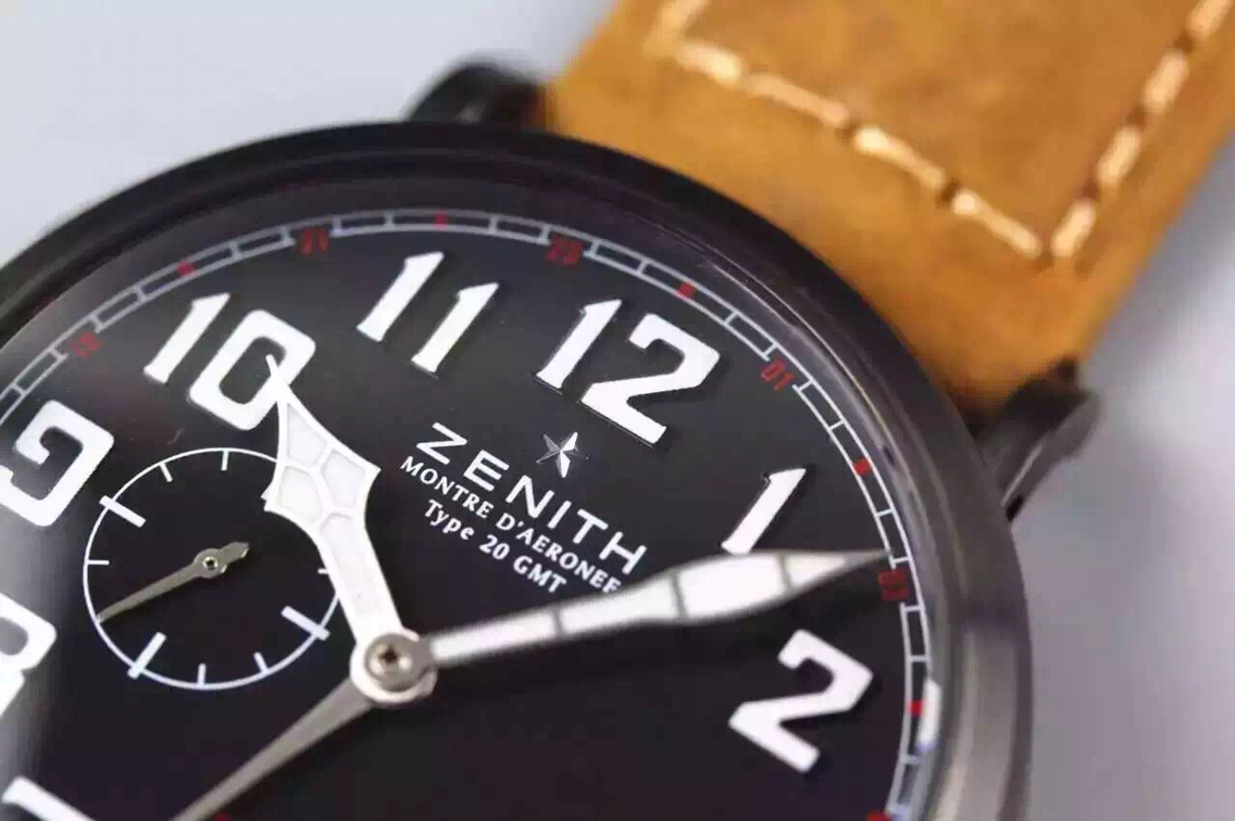高仿真力時錶 XF真力時 飛行員全自動男士手錶￥3180-復刻手錶
