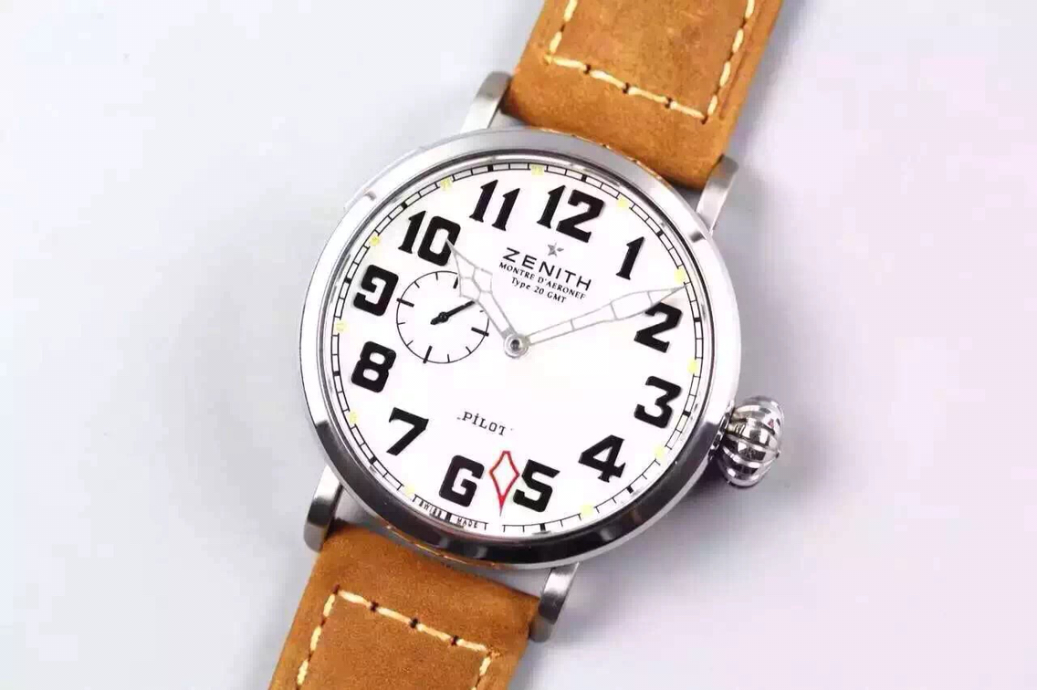 高仿真力時圖片 XF真力時飛行員男士手錶￥3180-復刻手錶