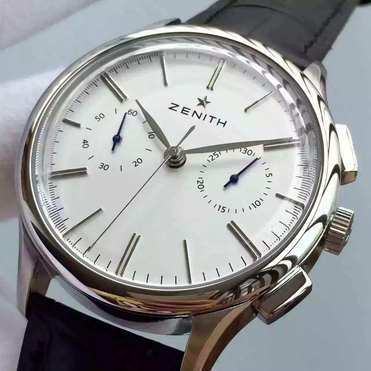 真力時仿真度的錶 真力時2016年款式男士機械錶￥3480-復刻手錶