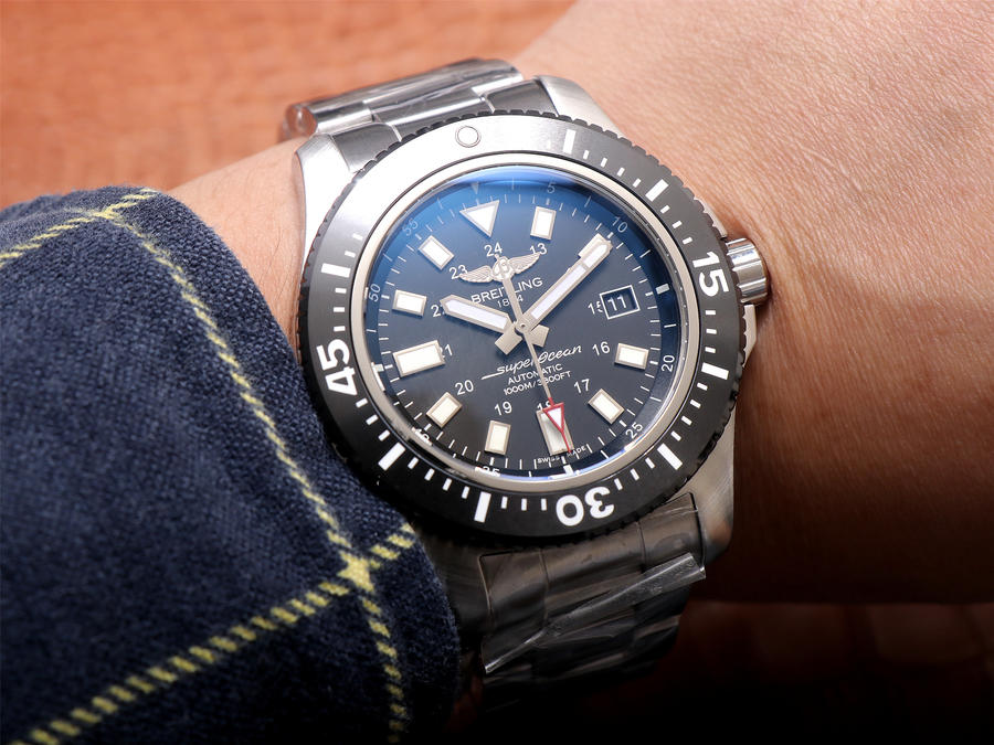 高仿錶百年靈超級海洋 TF百年靈超級海洋44mm￥3480-復刻手錶