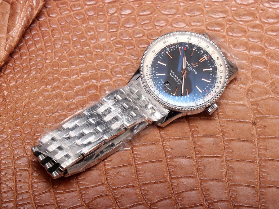 高仿百年靈手錶多少錢 tf廠手錶百年靈航空計時1 黑盤￥3480-復刻手錶