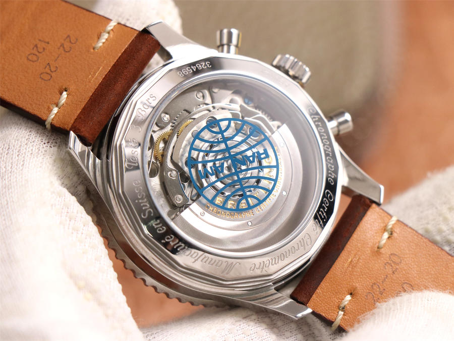 百年靈復刻手錶錶V9廠的好麽 V9廠百年靈航空計時1繫列B01航空特別版手錶￥3980-復刻手錶