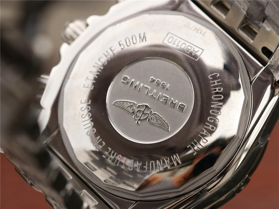 百年靈航空計時復刻手錶 GF百年靈機械計時AB011012/B967/37￥3980-復刻手錶