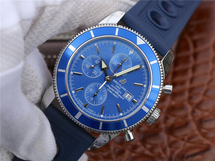 百年靈超級海洋二代仿錶 OM百年靈超級海洋繫列計時男士腕錶￥3680-復刻手錶