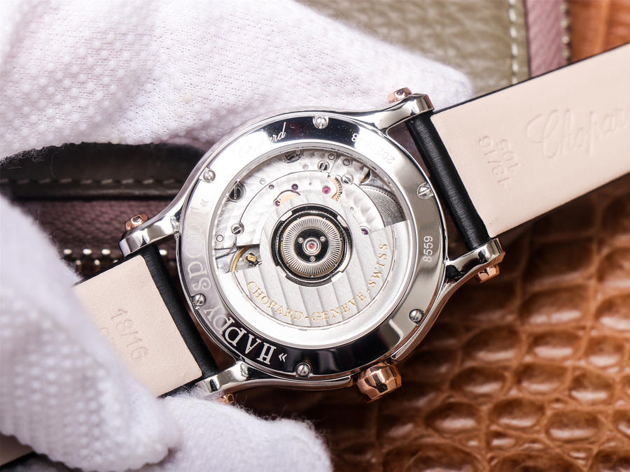 蕭邦5鉆哪個廠手錶高仿好YF yf廠手錶蕭邦快樂鉆石278559-6003￥3480-復刻手錶