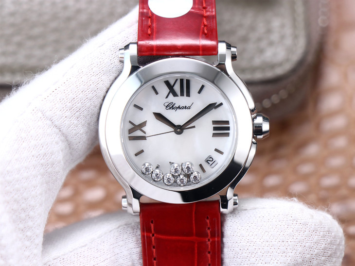 蕭邦手錶仿貨 YF蕭邦快樂鉆繫列278492女錶￥3480-復刻手錶