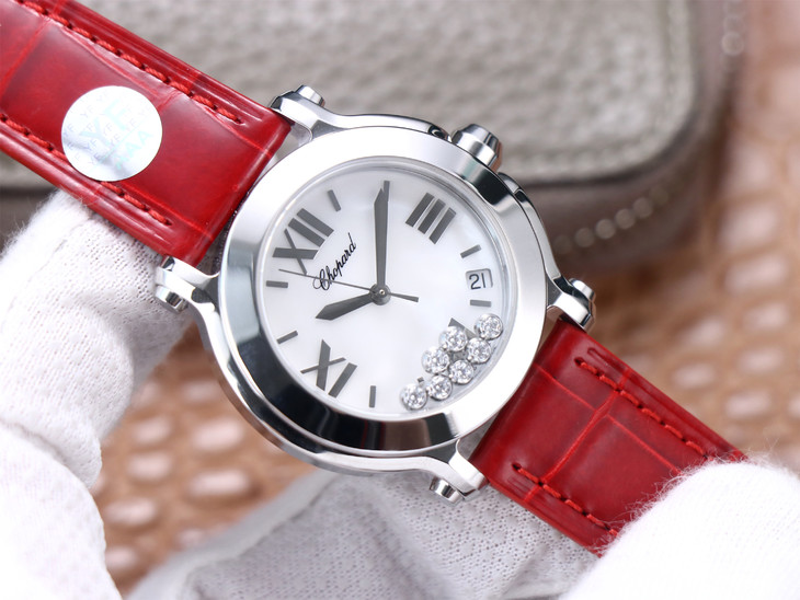 蕭邦手錶仿貨 YF蕭邦快樂鉆繫列278492女錶￥3480-復刻手錶