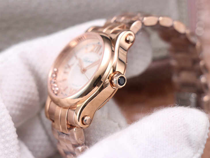蕭邦快樂鉆1比1復刻手錶 YF蕭邦278573-6002 女錶￥3480-復刻手錶