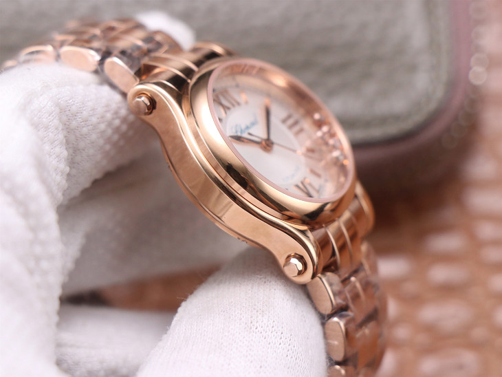 蕭邦快樂鉆1比1復刻手錶 YF蕭邦278573-6002 女錶￥3480-復刻手錶