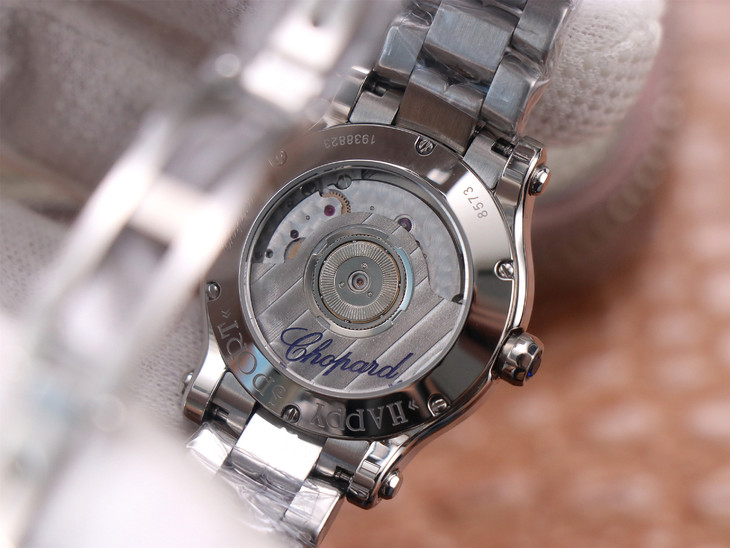 蕭邦手錶1比1高仿手錶價格 YF蕭邦快樂鉆石繫列278573 女錶￥3380-復刻手錶