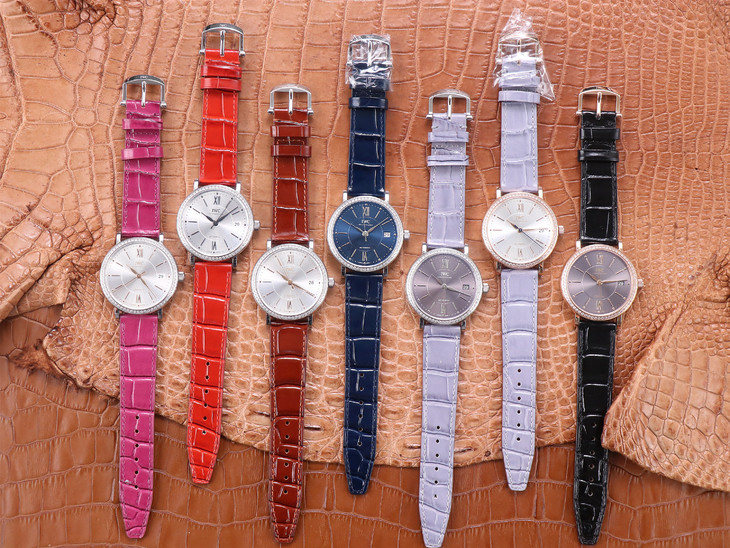 1比1高仿萬國柏濤菲諾機械錶價格 v7萬國柏濤菲諾 IW458107 女錶￥3880-復刻手錶