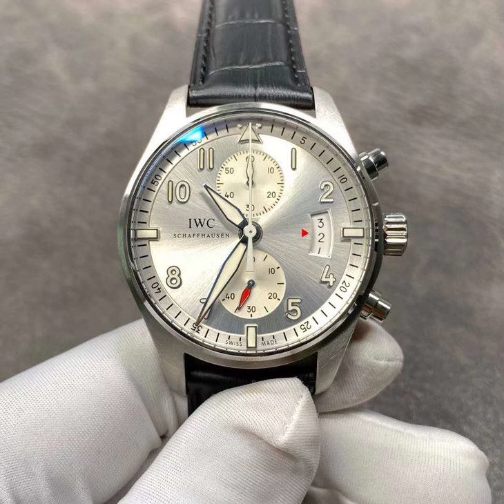 萬國飛行員一比一高仿男士手錶 zf廠萬國噴火戰機IW387809￥3480-復刻手錶