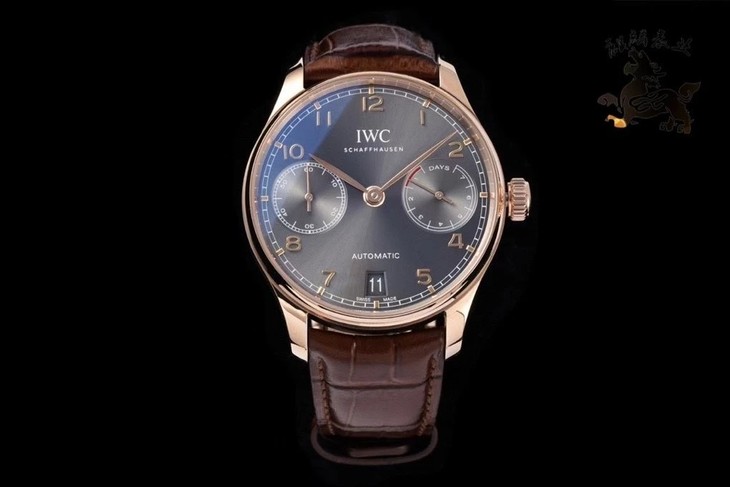 1比1復刻萬國葡萄牙手錶多少錢 az葡萄牙繫列 IW500702 玫瑰金色殼 自動機械錶￥3480-復刻手錶