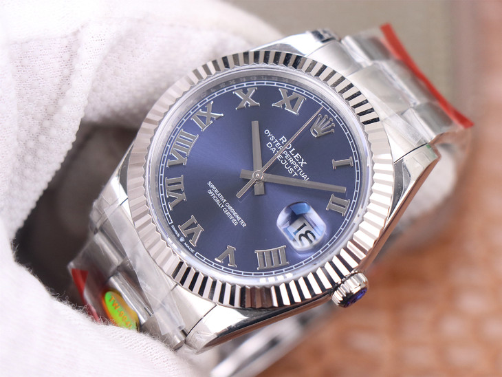 1比1復刻勞力士日誌型男士手錶 tw勞力士日誌 126334 藍盤 羅馬刻度￥3180-復刻手錶