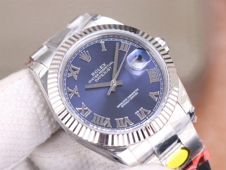 1比1復刻勞力士日誌型男士手錶 tw勞力士日誌 126334 藍盤 羅馬刻度￥3180-復刻手錶