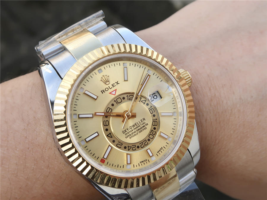 rolex手錶精仿一般多少錢 勞力士Sky-Dweller 326933￥4480-復刻手錶
