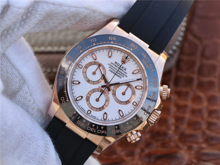 N廠V8勞力士迪通拿版本116515LN精鋼鍍厚金錶殼￥5580-復刻手錶