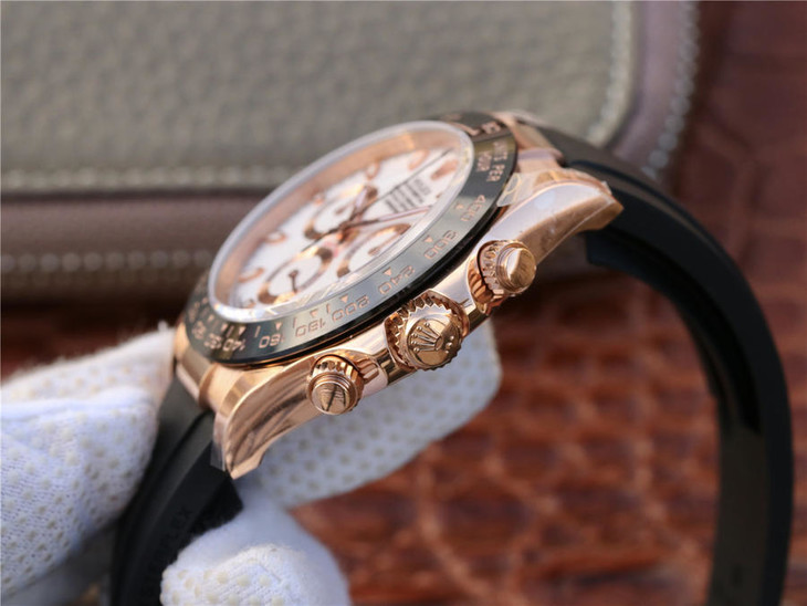 N廠V8勞力士迪通拿版本116515LN精鋼鍍厚金錶殼￥5580-復刻手錶