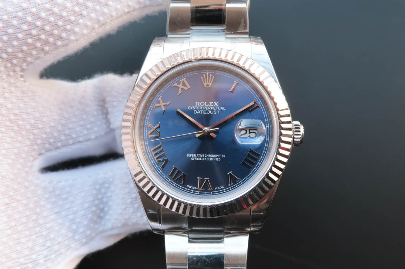 勞力士日誌41藍盤復刻手錶 ew廠勞力士日誌型116334￥3180-復刻手錶