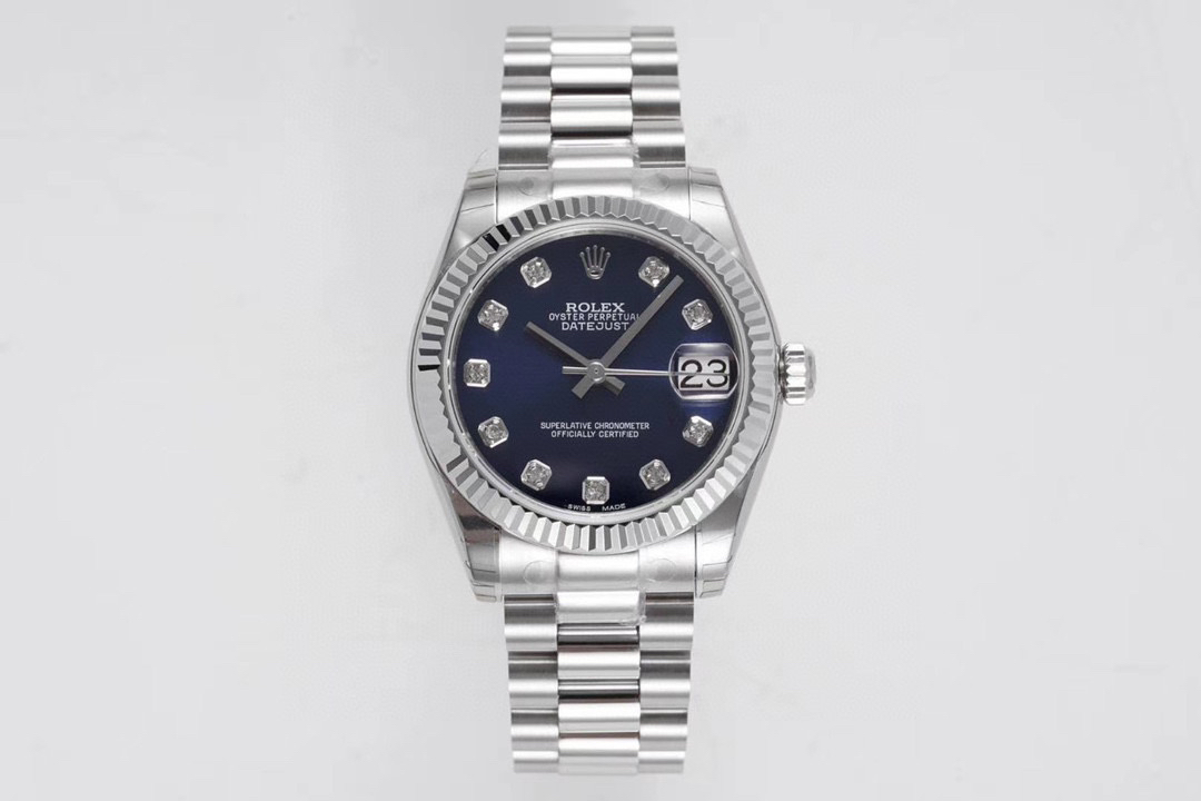 勞力士女手錶款示及價格 gs勞力士日誌型 m178274-0061 1比1復刻 藍盤￥3480-復刻手錶