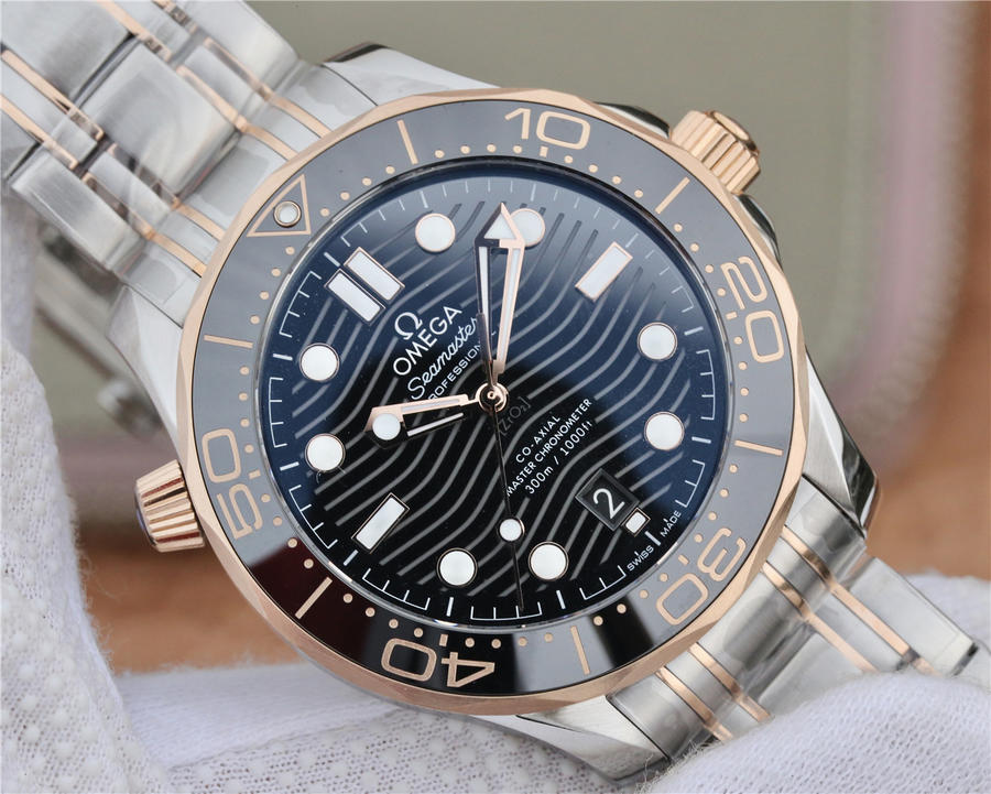 歐米茄海馬復刻手錶哪個廠好 VS歐米茄海馬300米210.20.42.20.01.001￥3980-復刻手錶