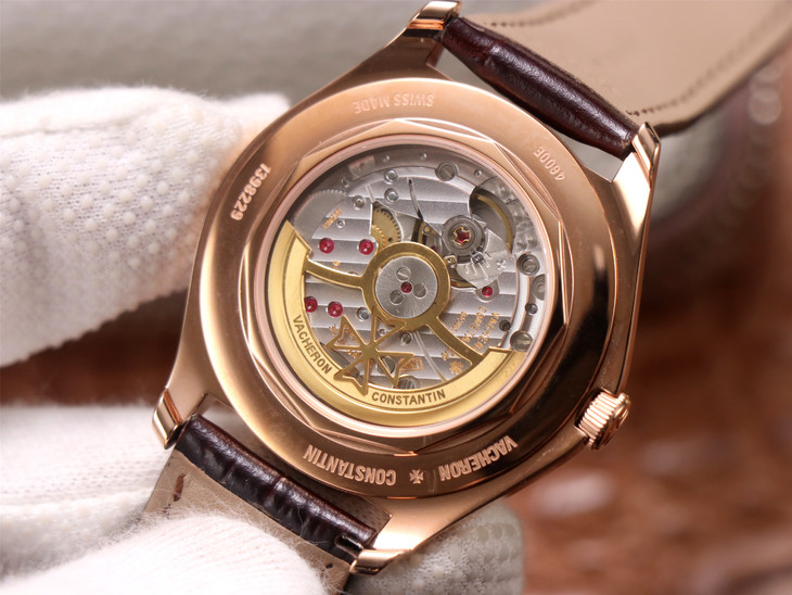 江詩丹頓一比一高仿男錶價格 zf廠江詩丹頓伍陸之型繫列4600E/000R-B441￥3680-復刻手錶