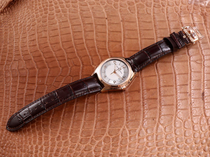 江詩丹頓一比一高仿男錶價格 zf廠江詩丹頓伍陸之型繫列4600E/000R-B441￥3680-復刻手錶