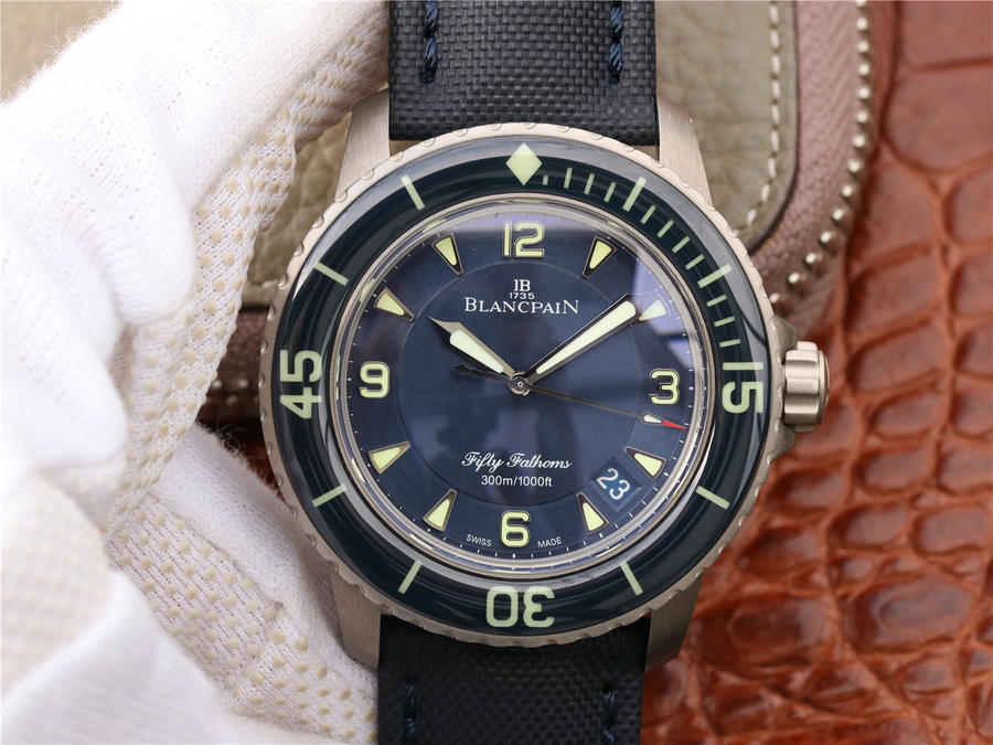 寶珀五十尋復刻手錶錶價格 ZF寶珀五十噚新款--寶珀5015-12B40-O52A￥4580-復刻手錶
