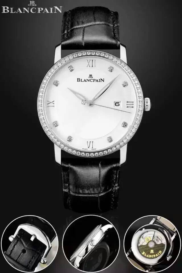 【商務】寶珀Blancpain 經典繫列 6223-1127 男士自動機械錶 商務腕錶￥2980-復刻手錶