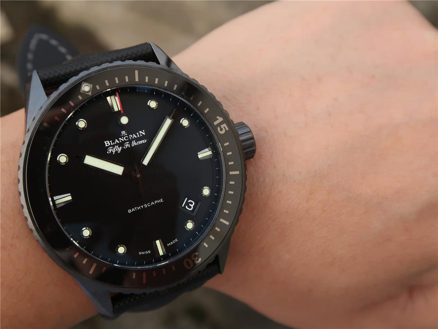 寶珀新款五十復刻手錶錶 GF寶珀五十噚5000-0130-B52A￥4380-復刻手錶