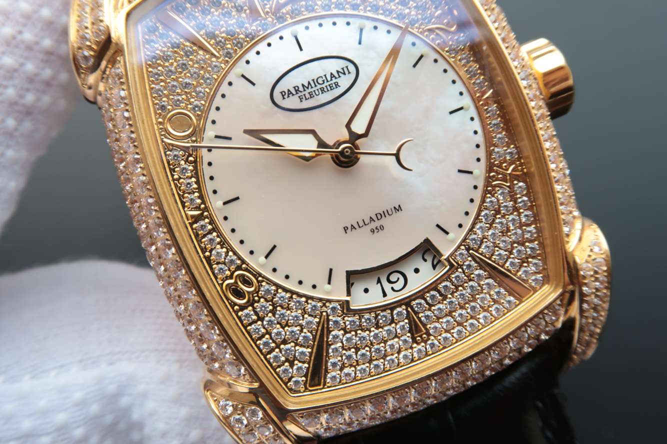帕瑪強尼高仿手錶滿鉆 TF廠帕瑪強尼滿鉆銷量神器￥3480-復刻手錶