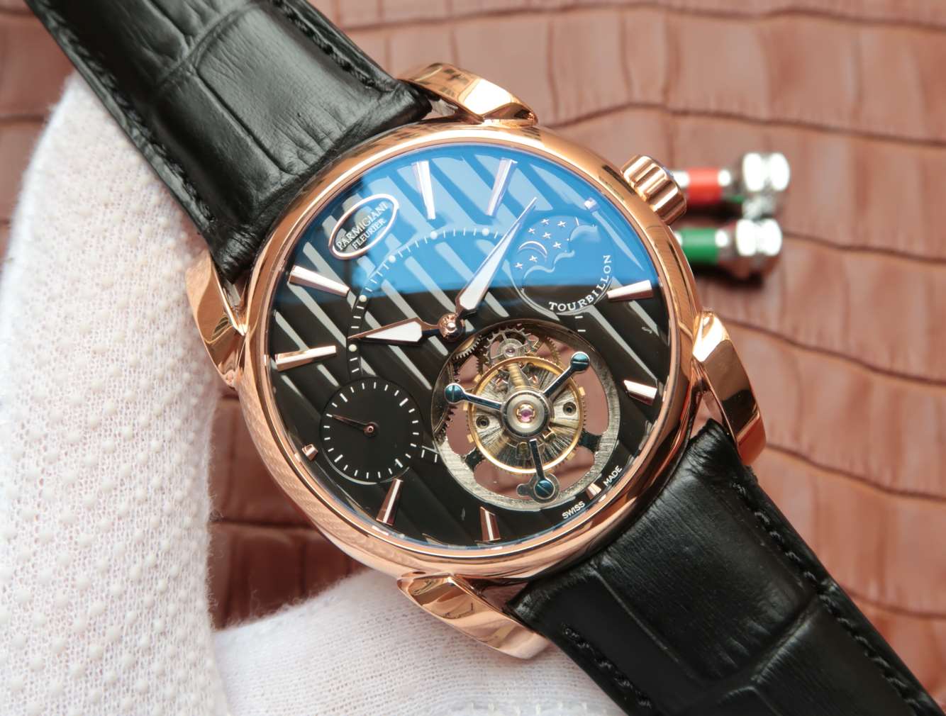 帕瑪強尼仿手錶 BM廠帕瑪強尼真陀飛輪￥6880-復刻手錶