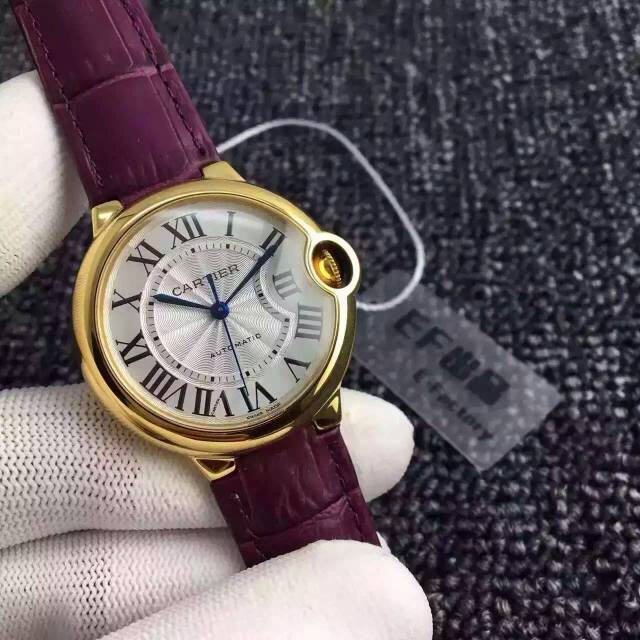 卡地亞Cartier 藍氣球繫列W6900356 18K金 全自動機械女士手錶￥2880-復刻手錶
