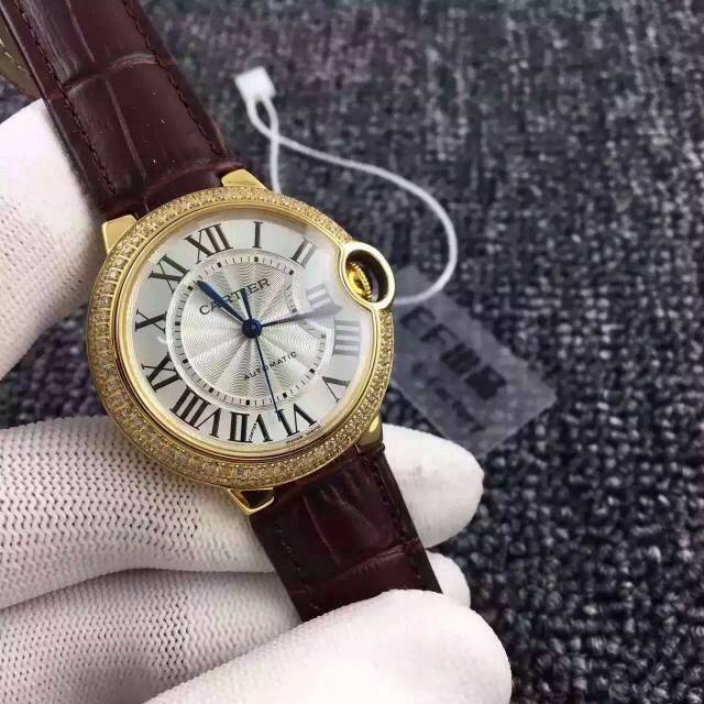 卡地亞Cartier 藍氣球繫列W6900356 18K金 全自動機械女士手錶￥2880-復刻手錶