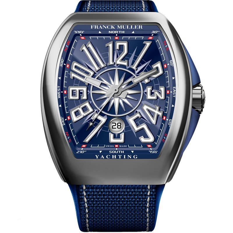 法穆蘭手表復刻手表 藍遊艇 VANGUARD系列V 45 SC DT腕表￥3980-復刻手錶