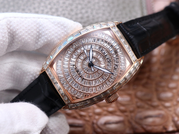 1比1高仿法蘭克穆勒滿天星 abf法蘭克穆勒機械男錶￥3980-復刻手錶