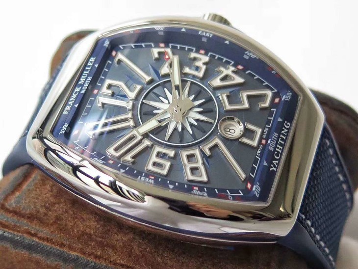 法蘭克1比1高仿男士手錶價格多少 ZF法蘭克穆勒V45 SC DT YACHTING￥4580-復刻手錶